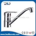 Stainless steel 304 hose solid body single hole deck mouted kitchen appliance kitchen sink faucet